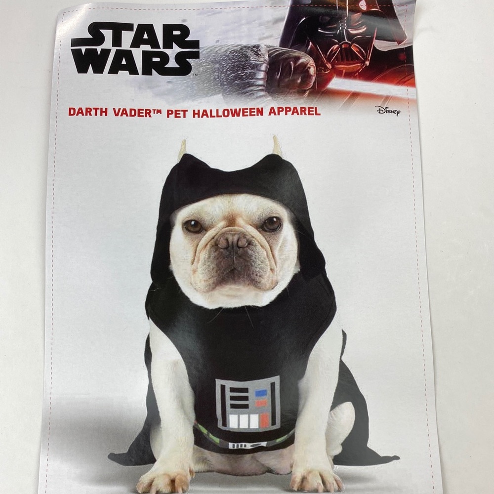 Darth Vader Pet Halloween Costume Hooded Shirt